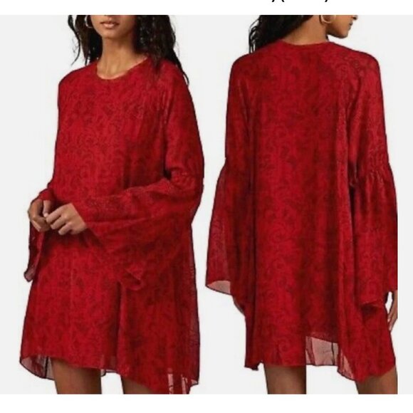 IRO Appoline Red Mini Dress - Picture 2 of 13